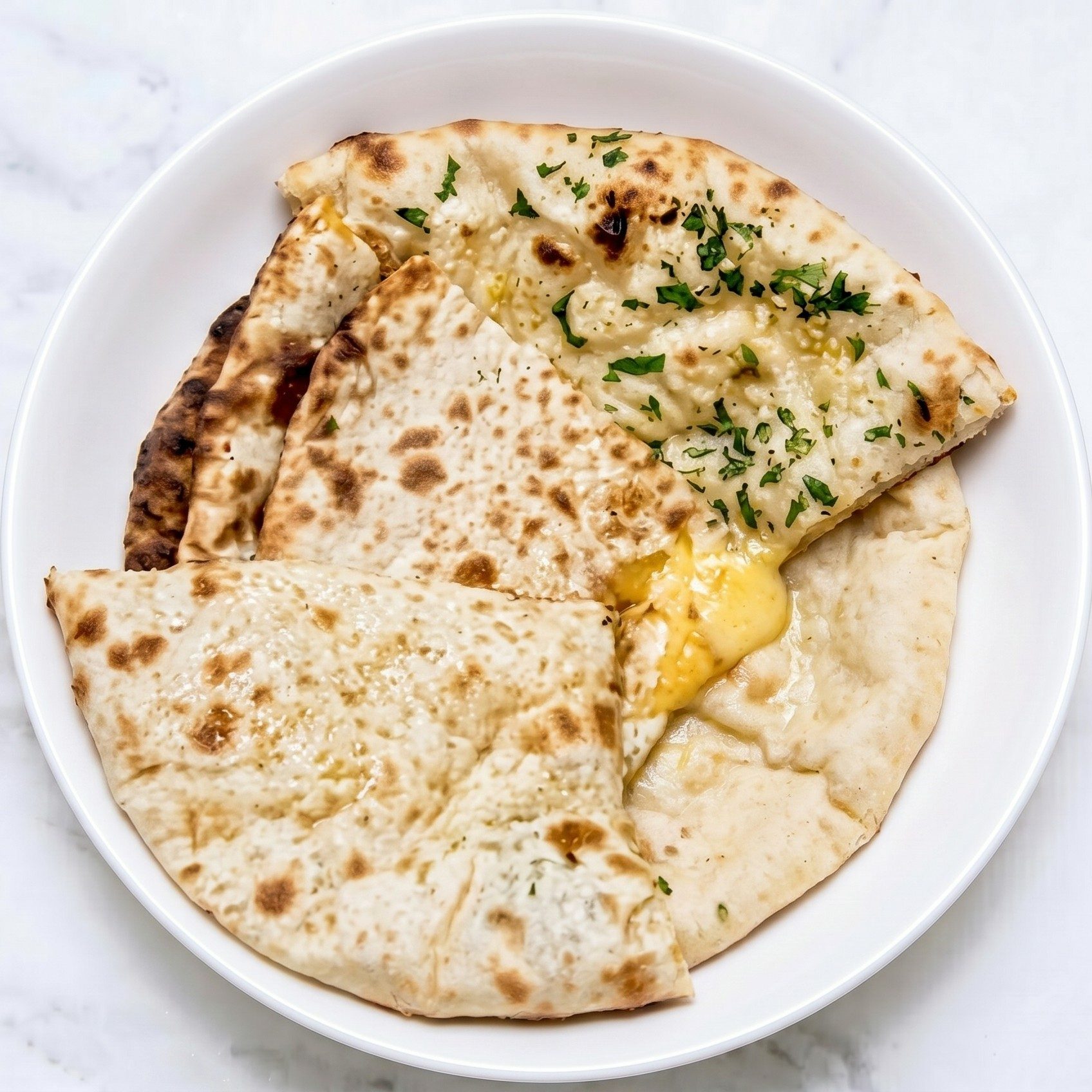 Garlic Cheese Naan.